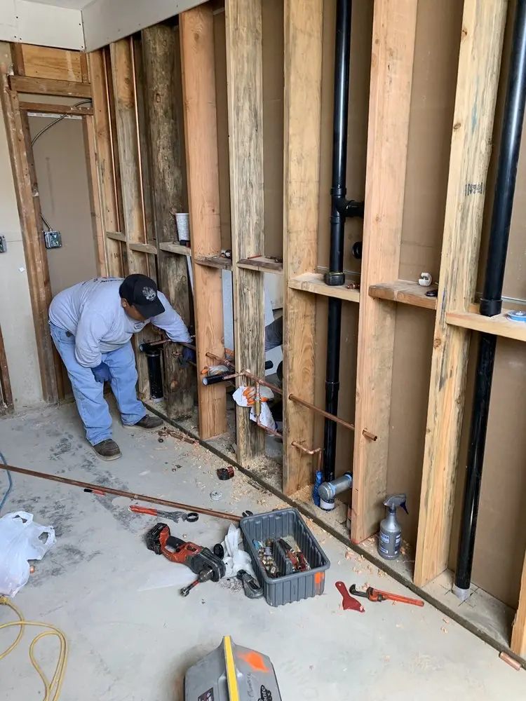 Commercial rough-in plumbing for Water Heater Replacement in Connersville